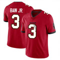 Blackjersey TB.Buccaneers #3 Rueben Bain Jr. Player Red Limited Vapor F.U.S.E. Home Game Stitched Jerseys