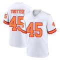 Blackjersey TB.Buccaneers #45 Josiah Trotte Player White '76 Home Game Stitched Jerseys