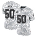 Blackjersey TB.Buccaneers #50 Vita Vea Player Arctic Camo Limited Salute To Service Home Game Stitched Jerseys