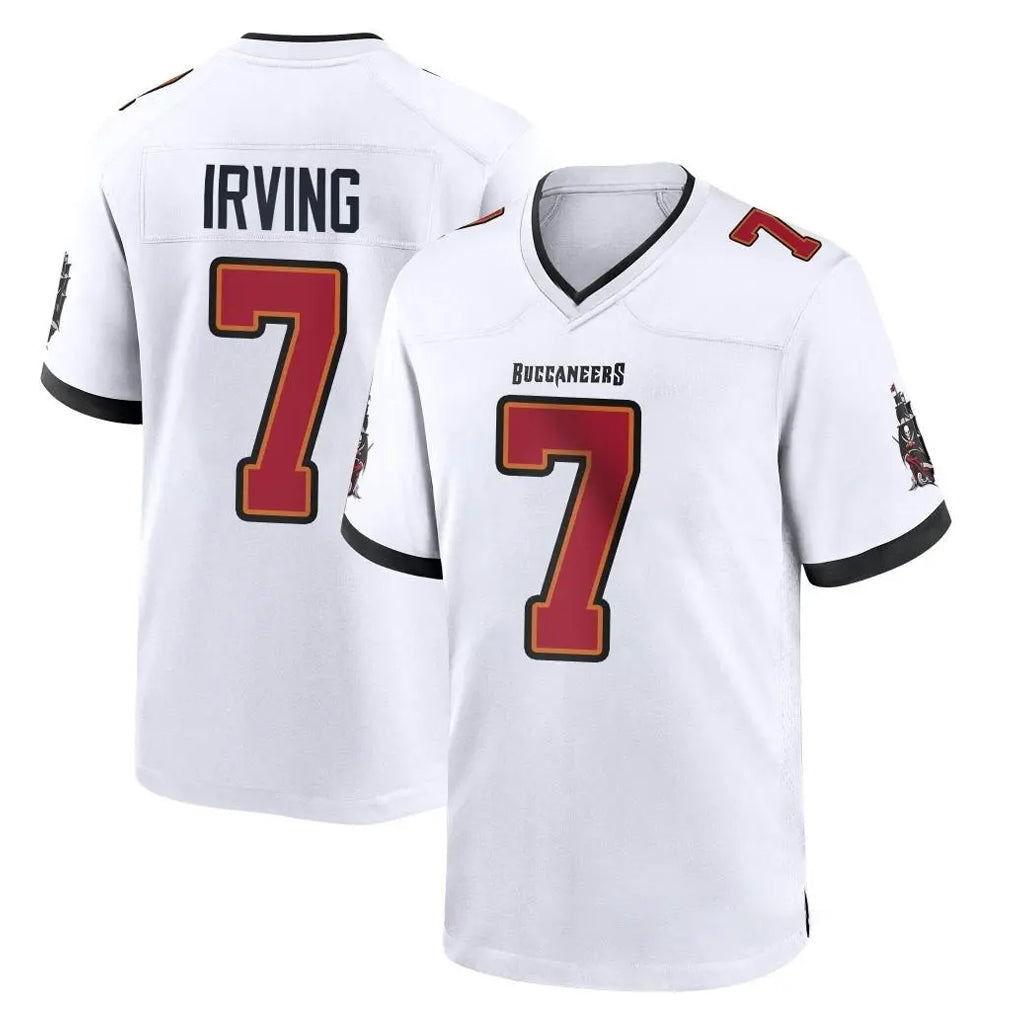 Blackjersey TB.Buccaneers #7 Bucky Irving Player White Limited Vapor F.U.S.E. Home Game Stitched Jerseys