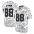 Blackjersey TB.Buccaneers #88 Cade Otton Player Arctic Camo Limited Salute To Service Home Game Stitched Jerseys