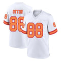Blackjersey TB.Buccaneers #88 Cade Otton Player White '76 Home Game Stitched Jerseys