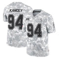 Blackjersey TB.Buccaneers #94 Calijah Kancey Player Arctic Camo Limited Salute to Service Pullover Hoodies Game Stitched Jerseys