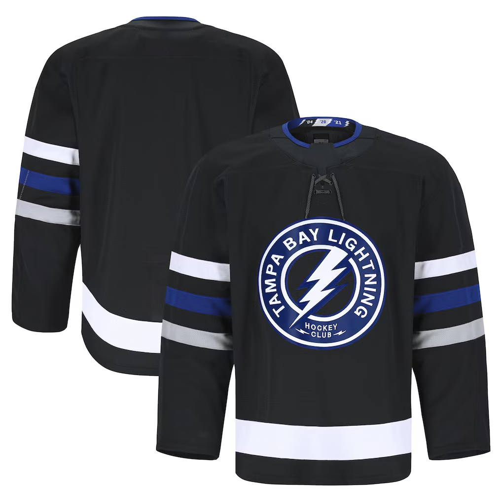 Blackjersey TB.Lightning Black Alternate Authentic Pro Jerseys