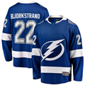 Blackjersey TB.Lightning #22 Oliver Bjorkstrand Blue Home Breakaway Jerseys