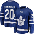 Blackjersey TM.Leafs #20 Joel Edmundson Blue Home Premier Breakaway Player Jerseys