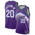 Blackjersey U.Jazz #20 Jaren Jackson Jr. Purple Swingman Jerseys- Icon Edition