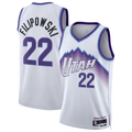 Blackjersey U.Jazz #22 Kyle Filipowski White Swingman Jerseys - Association Edition