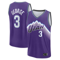 Blackjersey U.Jazz #3 Keyonte George Fanatics Purple Fast Break Replica Jerseys - Icon Edition