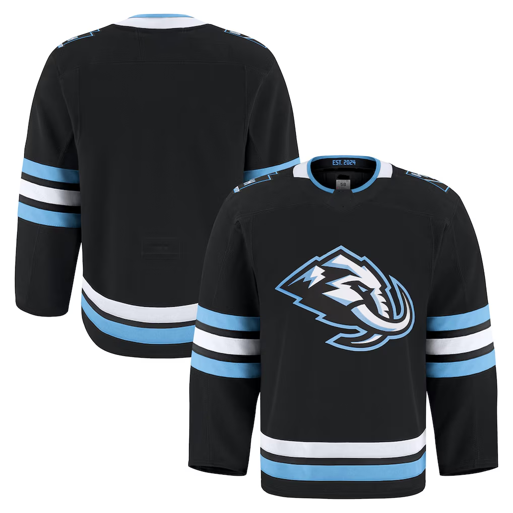 Blackjersey U.Mammoth Black Home Authentic Pro Jerseys