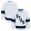 Blackjersey U.Mammoth White Away Authentic Pro Jerseys