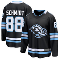 Blackjersey U.Mammoth #88 Nate Schmidt Black Home Breakaway Player Jerseys