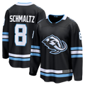 Blackjersey U.Mammoth #8 Nick Schmaltz Black Home Breakaway Jerseys