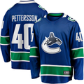 Blackjersey V.Canucks #40 Elias Pettersson Blue Home Breakaway Jerseys