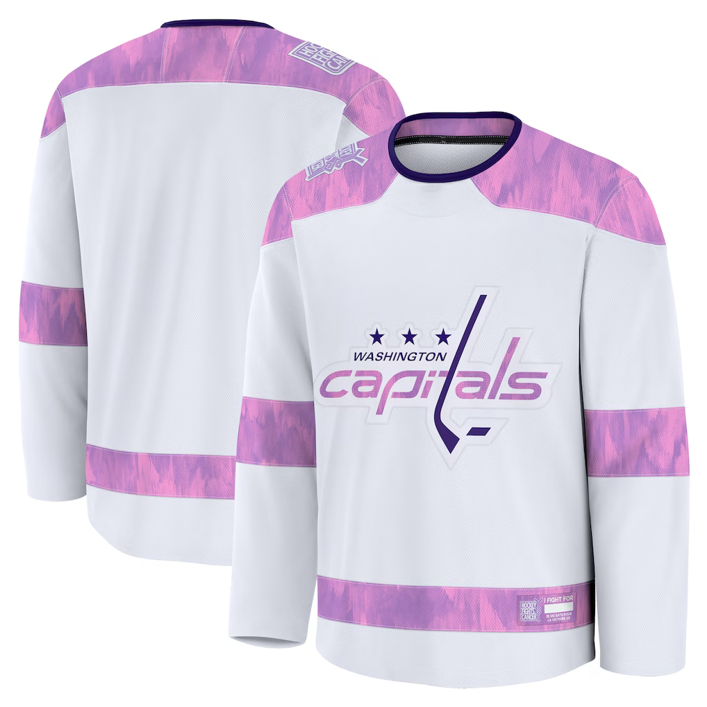 Blackjersey W.Capitals White Away Authentic Pro Jerseys