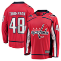 Blackjersey W.Capitals #48 Logan Thompson Red Home Premier Breakaway Player Jerseys