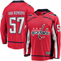 Blackjersey W.Capitals #57 Trevor van Riemsdyk Red Home Breakaway Jerseys