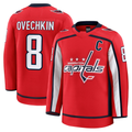 Blackjersey W.Capitals #8 Alexander Ovechkin Red Home Premium Jerseys