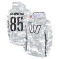 Blackjersey W.Commanders #85 Chig Okonkwo Player Black Carbon Fashion Home Game Stitched Jerseys