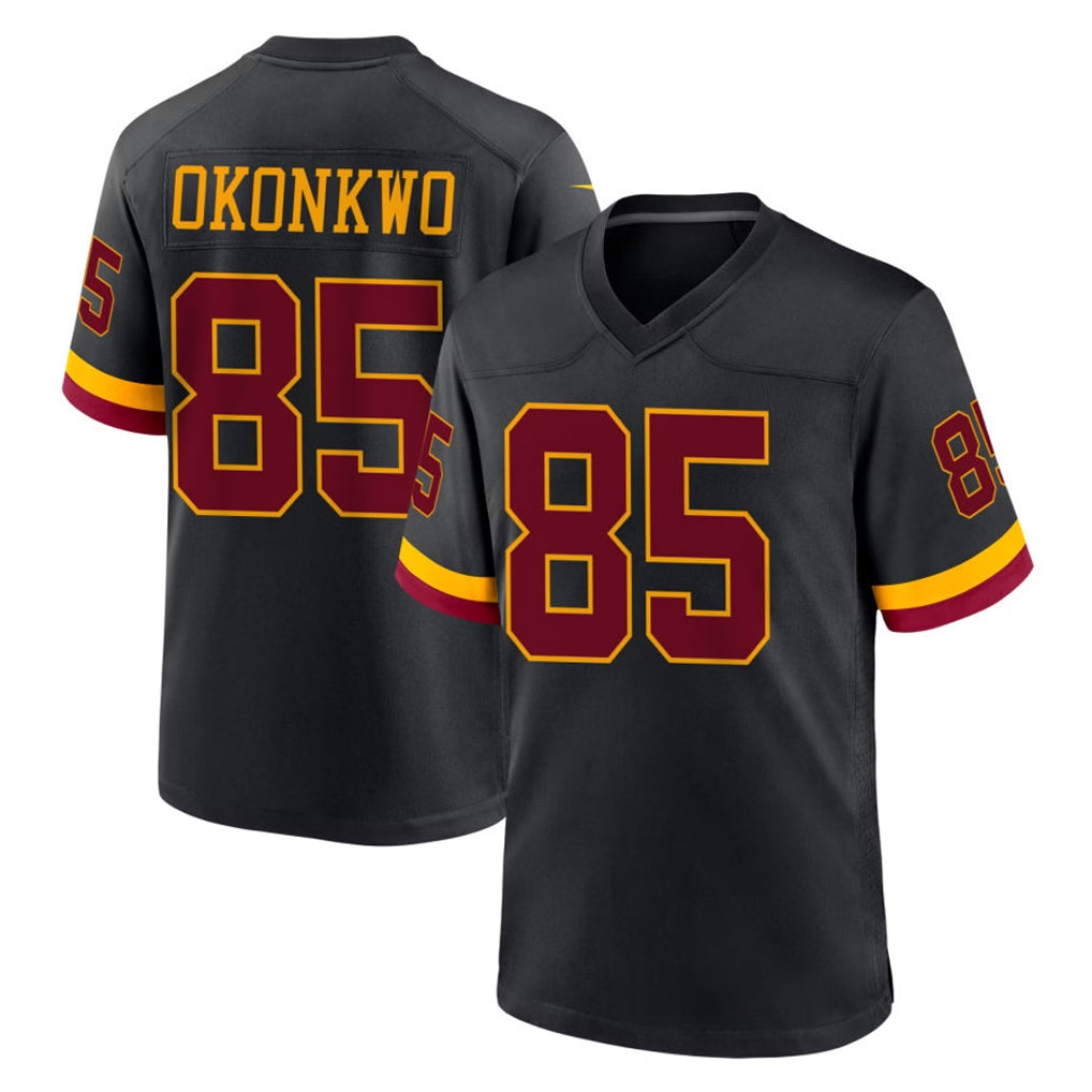 Blackjersey W.Commanders #85 Chig Okonkwo Player Black Limited Home Game Stitched Jerseys
