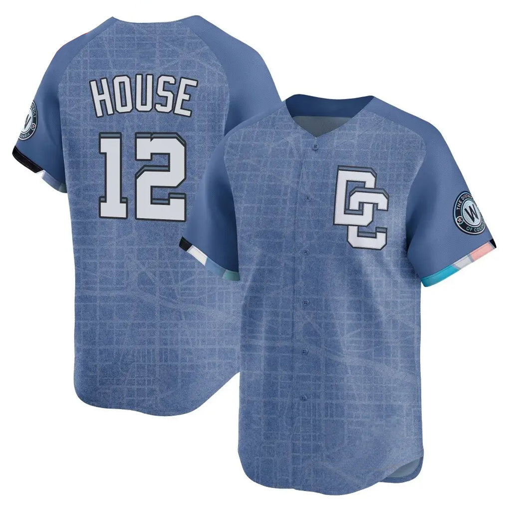 Blackjersey W.Nationals #12 Brady House Player Blue Limited City Connect Stitched Jerseys