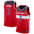 Blackjersey W.Wizards #3 Trae Young Red Swingman Jerseys - Icon Edition