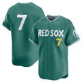 BlackjerseyBoston Red Sox #7 Masataka Yoshida Green  2025 City Connect Limited Stitched Jersey