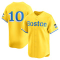BlackjerseyBoston Red Sox #10 Trevor Story Gold  City Connect Limited Player Jersey