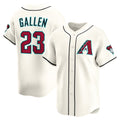 BlackjerseyArizona Diamondbacks #23 Zac Gallen Cream  Home Limited Player Jersey